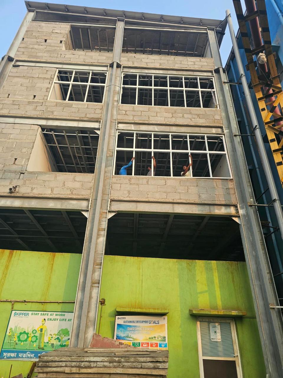 Civil construction and finishing project photograph