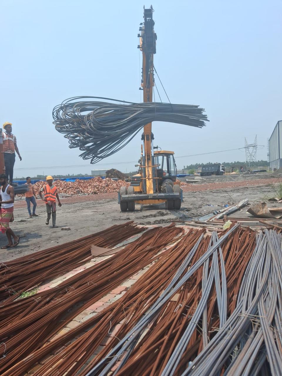 Construction site project photograph 4