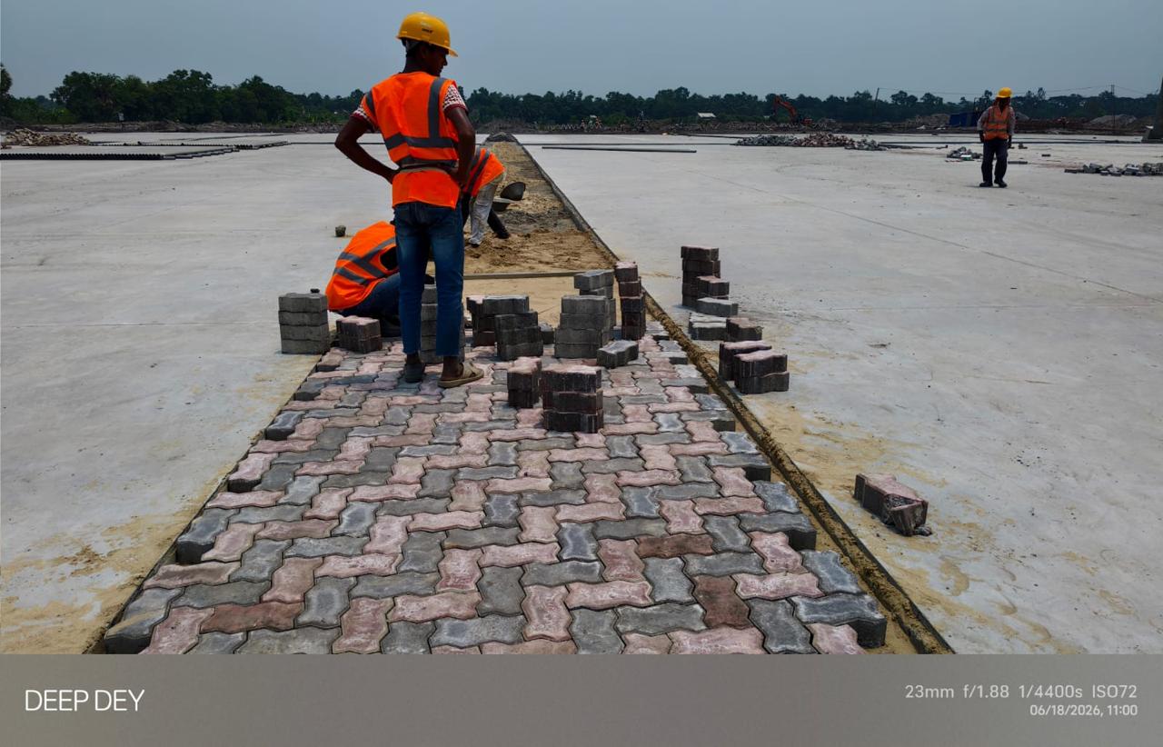Paving work