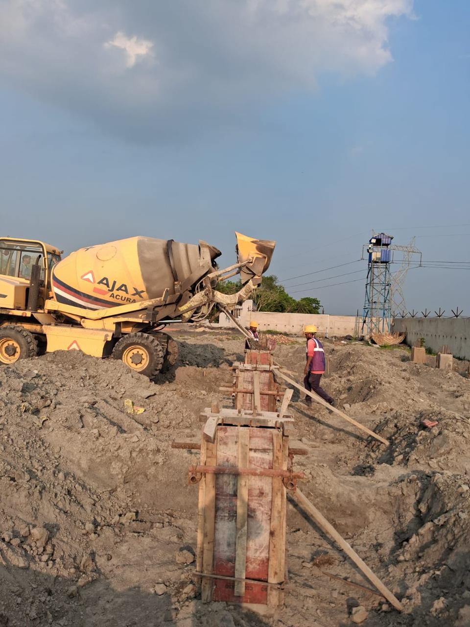 Civil construction and finishing project photograph